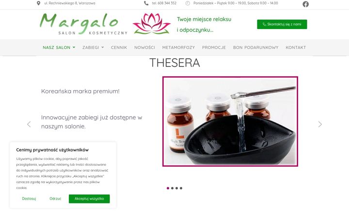 Screenshot of margalo.com.pl