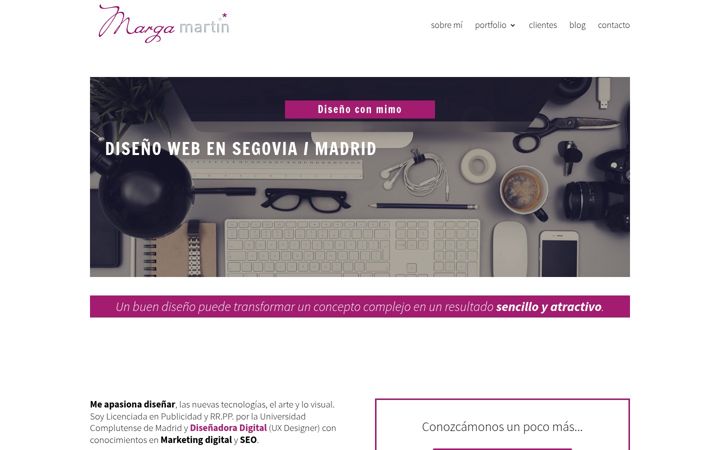 Screenshot of margamartin.es
