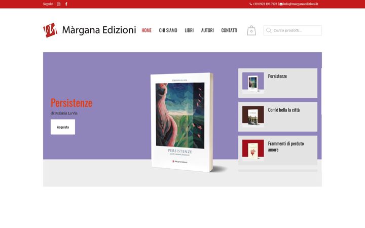 Екранна снимка на marganaedizioni.it