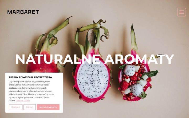 Screenshot of margaret.com.pl
