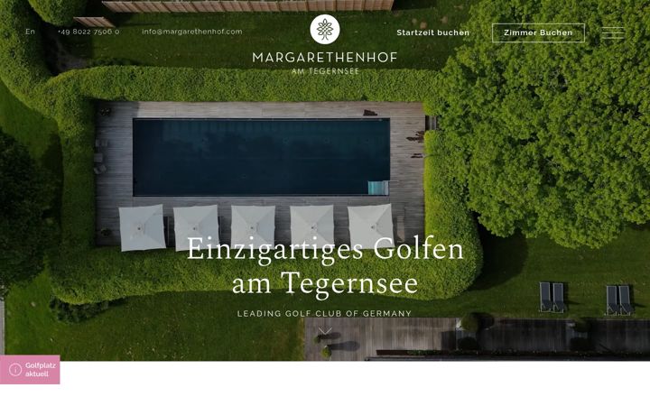 Screenshot of margarethenhof.com
