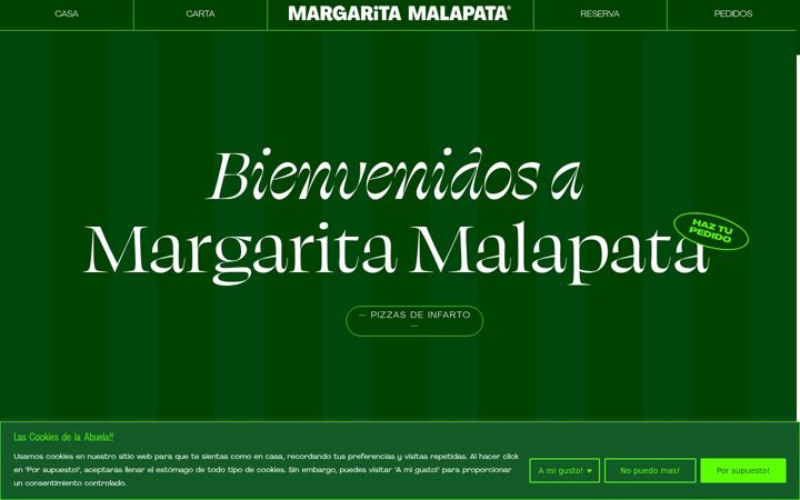Screenshot of margaritamalapata.com