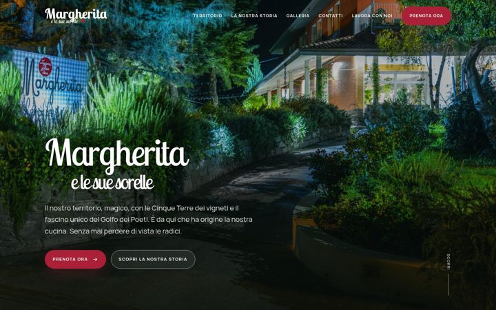Screenshot of margheritaelesuesorelle.com