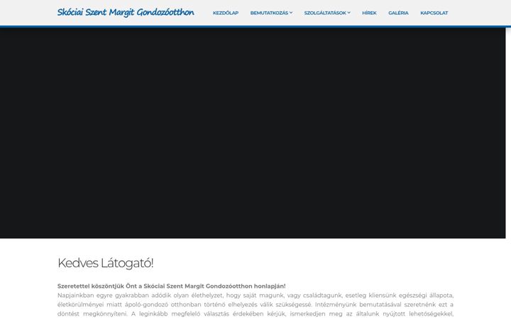 Screenshot of margitmajor.hu