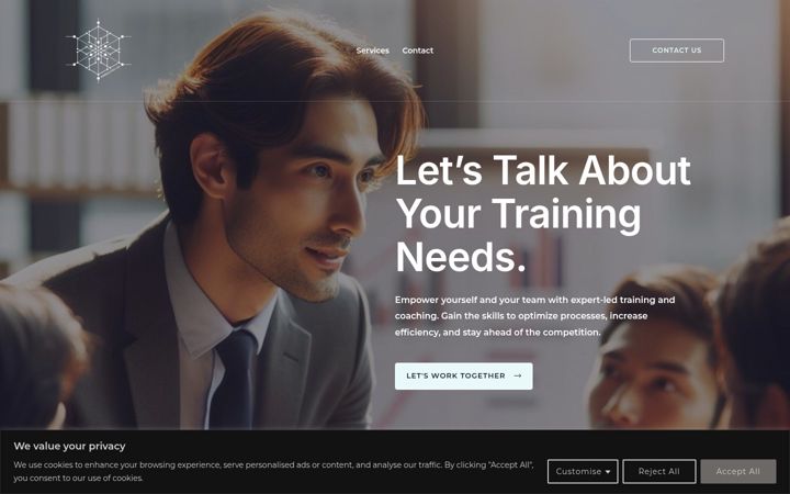 Screenshot of margolytics.com