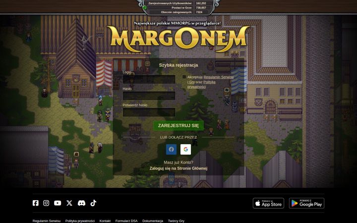 Screenshot of margonem.pl