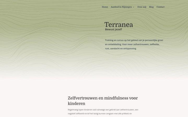 Screenshot of margotterranea.nl