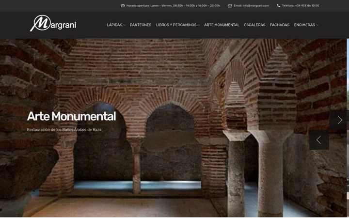 Screenshot of margrani.com