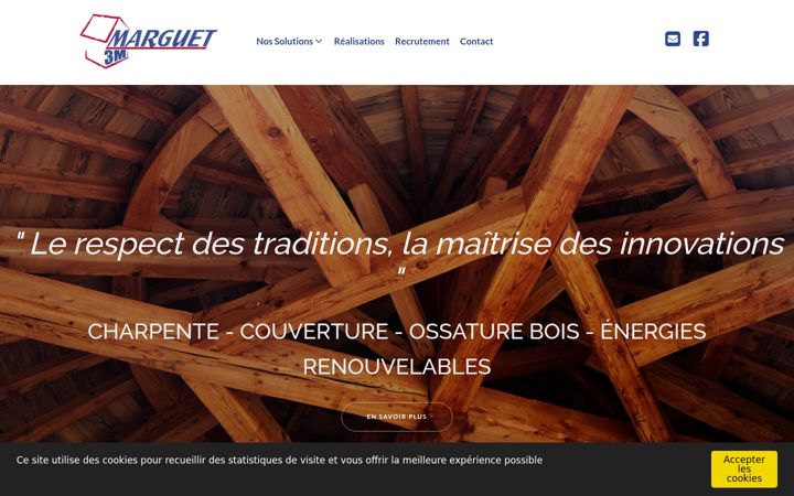 Screenshot of marguet-3m.com