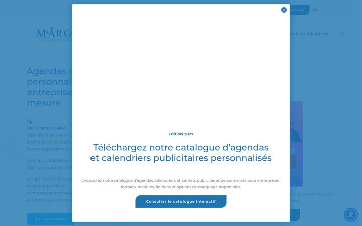 Screenshot of margyimprimeur.com