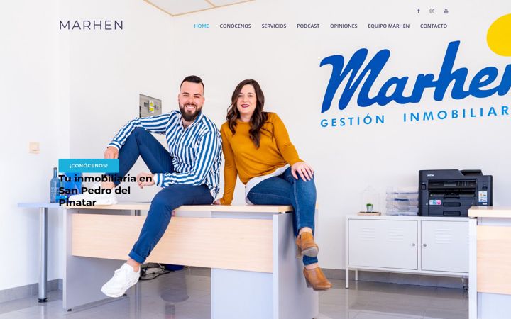 Screenshot of marhen.es