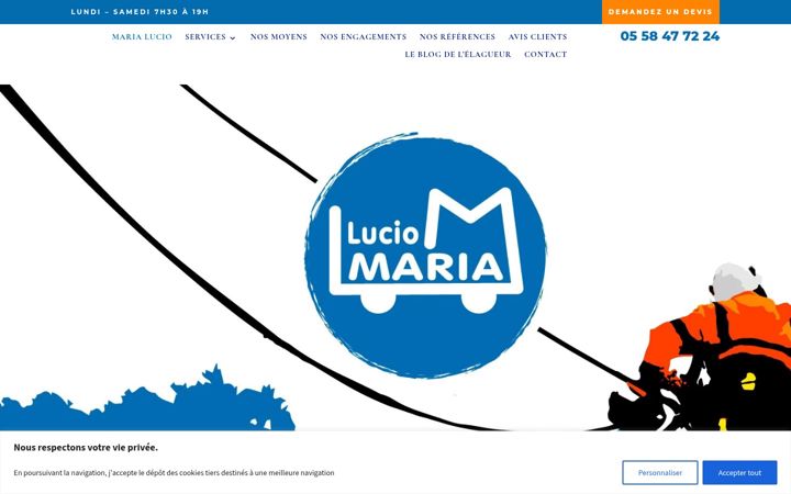 Screenshot of maria-lucio.com