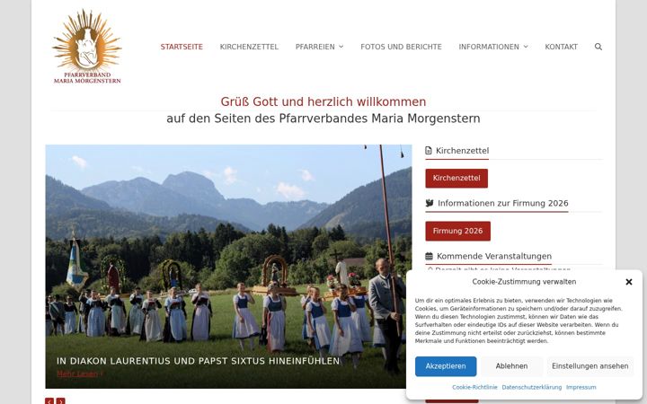 Screenshot of maria-morgenstern.com