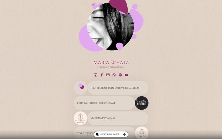Screenshot of maria-schatz.de