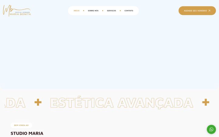 Screenshot of mariabonitasp.com.br
