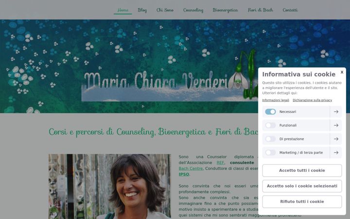 Screenshot of mariachiaraverderi.it