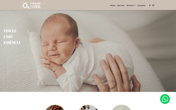 Screenshot of mariadelmarvanrell.com