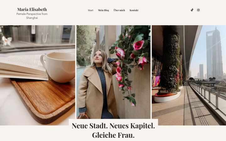 Screenshot of mariaelisabethshanghai.com