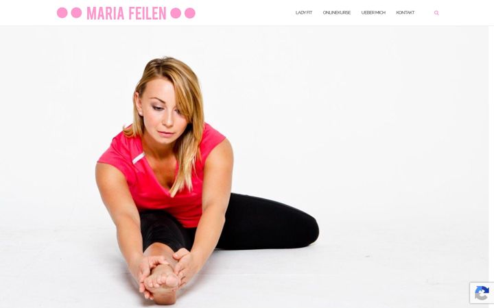 Screenshot of mariafeilen.de