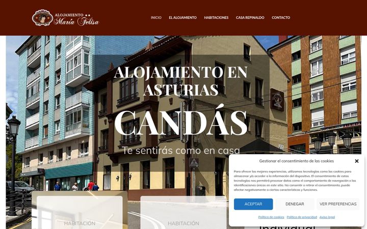 Screenshot of mariafelisa.com