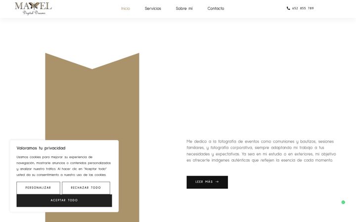 Screenshot of mariaisabelpalaciosjimenez.es