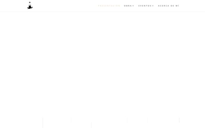 Screenshot of mariajosecalleja.com