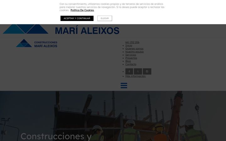 Screenshot of marialeixos.es