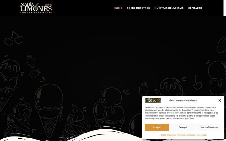 Screenshot of marialimones.es