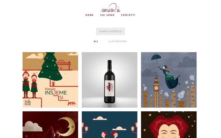 Screenshot of marialuisaspera.it