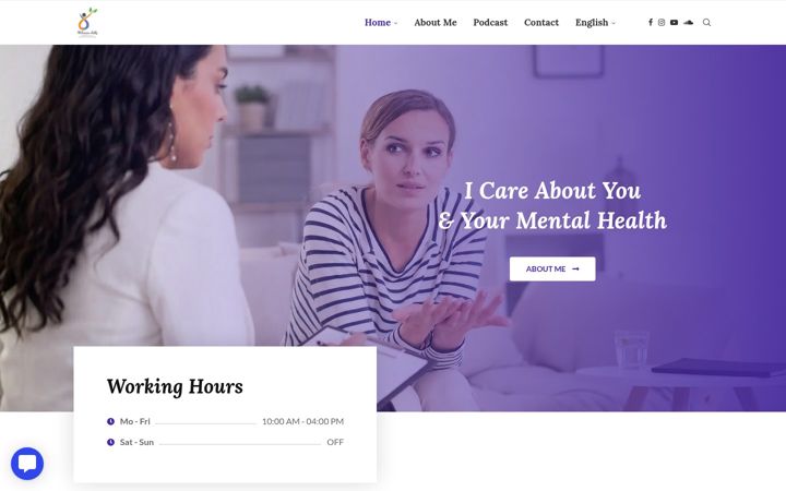 Screenshot of mariamadly.com