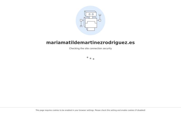 Screenshot of mariamatildemartinezrodriguez.es