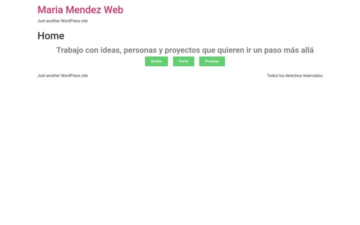 Screenshot of mariamendezweb.com
