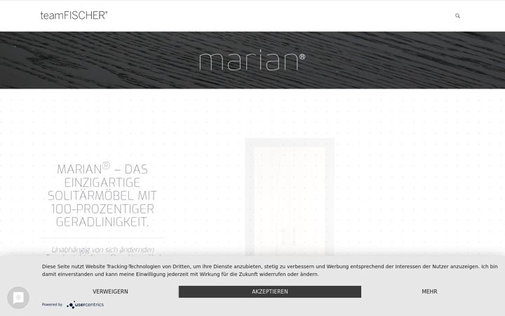 Screenshot of marian-moebel.de