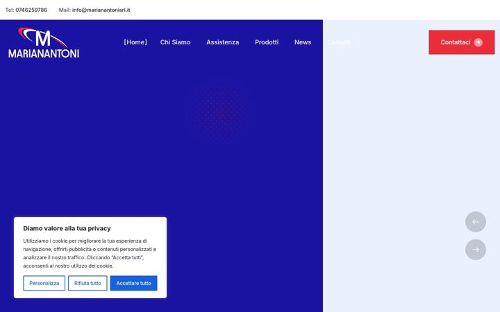 Screenshot of marianantonisrl.it