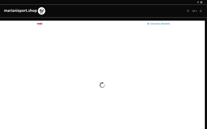 Screenshot of marianisport.shop