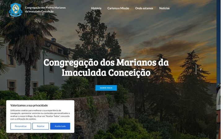 Screenshot of marianos.pt