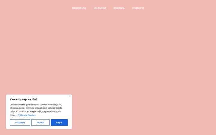 Screenshot of marianosampietro.com