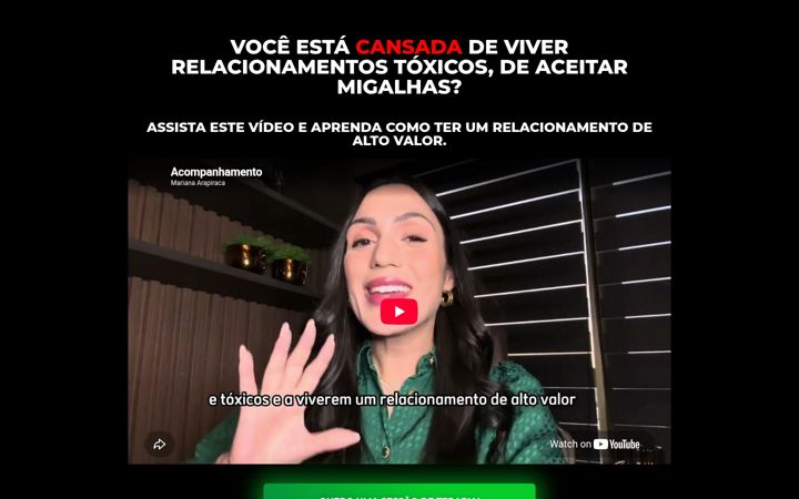 Screenshot of mariarapiraca.com.br