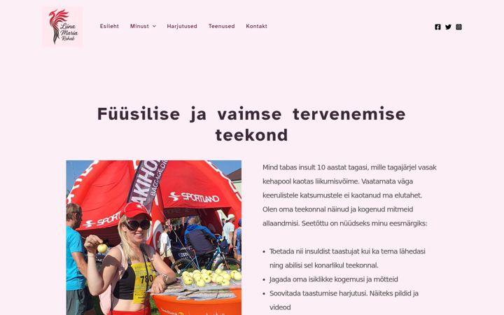 Screenshot of mariarehab.com