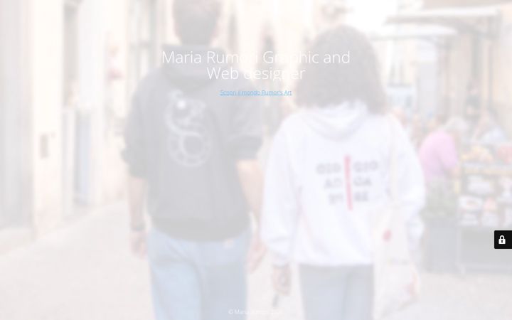 Screenshot of mariarumori.it