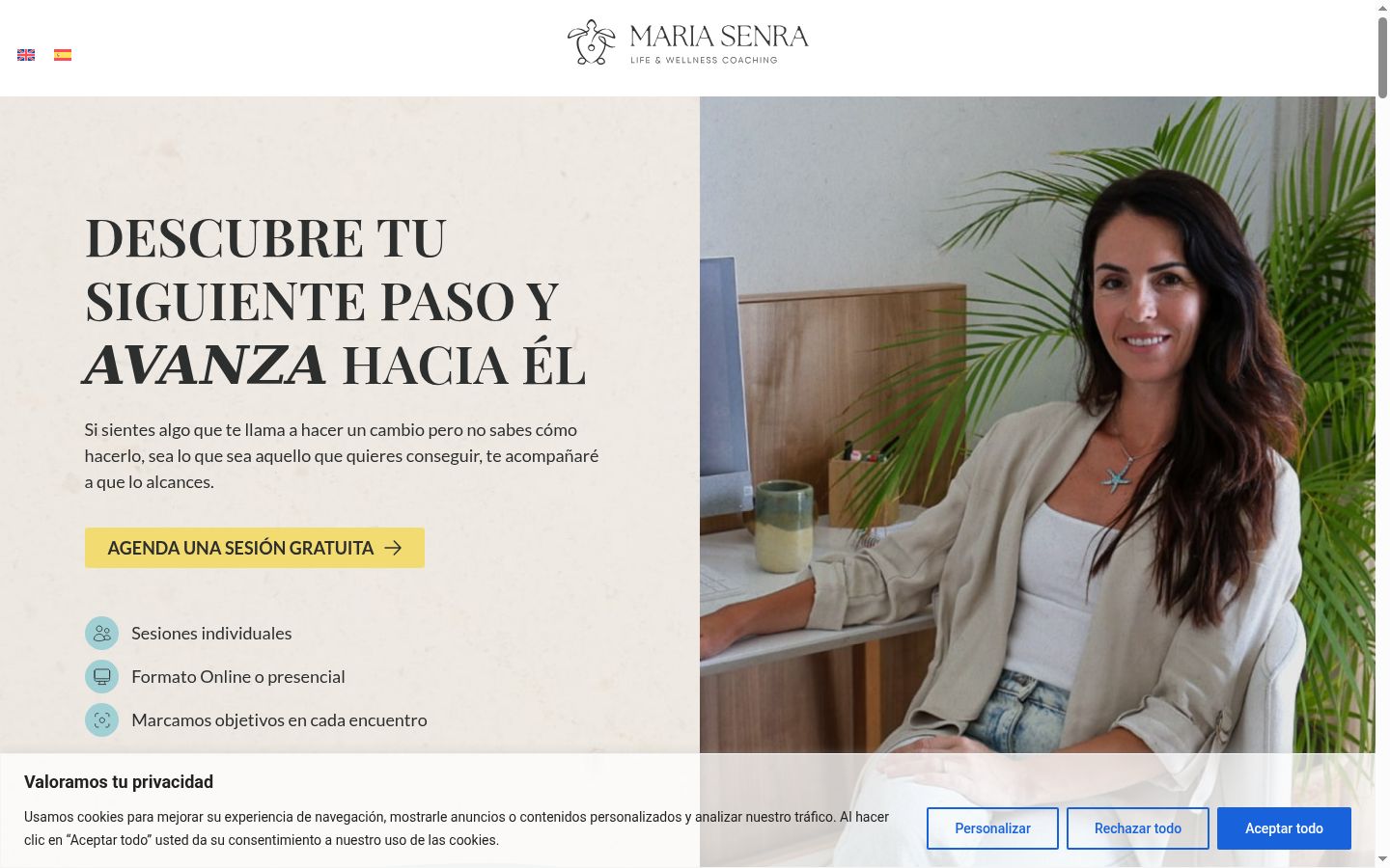 Screenshot tal-banner tal-kunsens muri qabel kwalunkwe interazzjoni