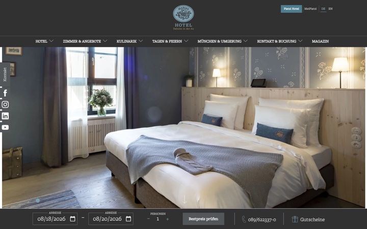 Screenshot of mariasplatzl.de