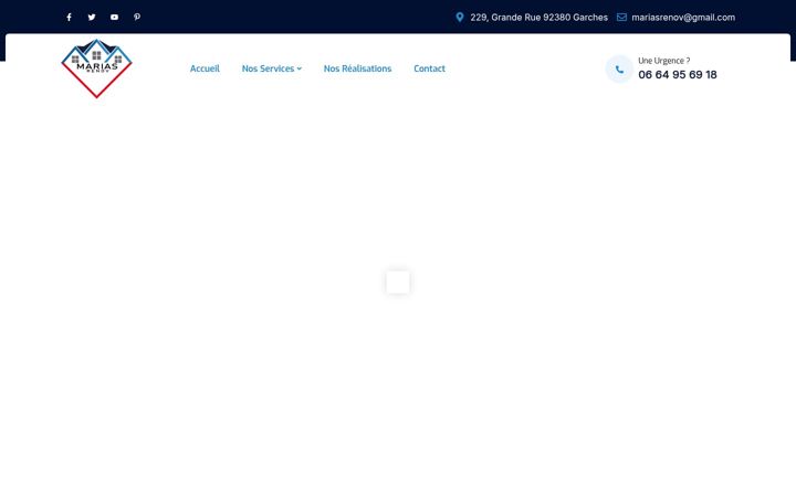 Screenshot of mariasrenov.fr