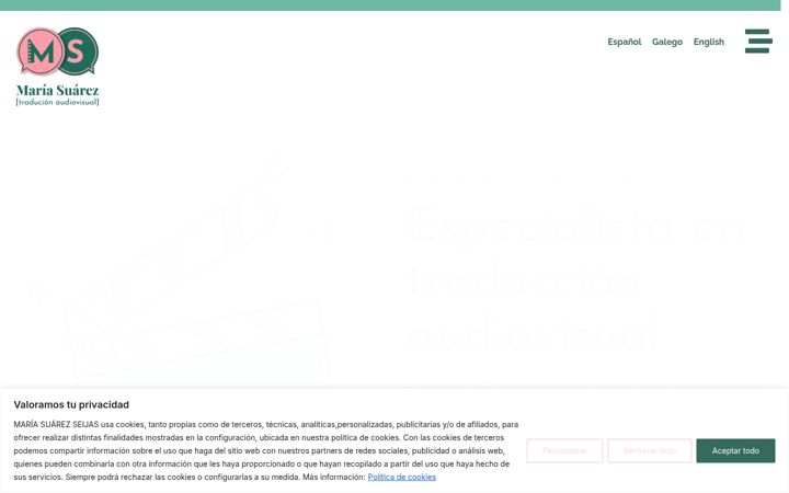 Screenshot of mariasuarez.es