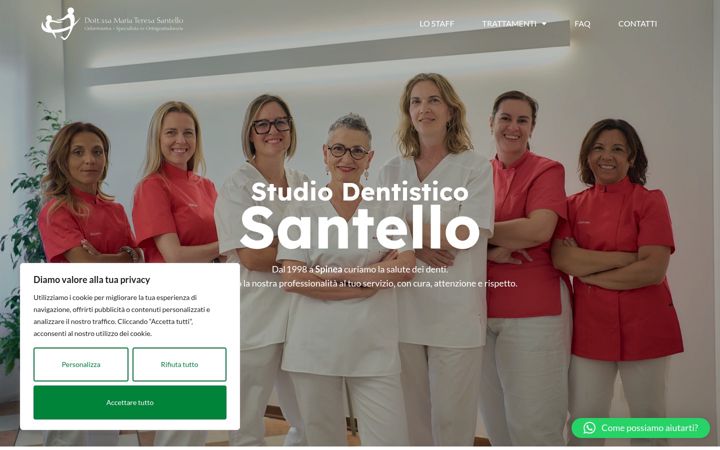 Screenshot of mariateresasantello.it