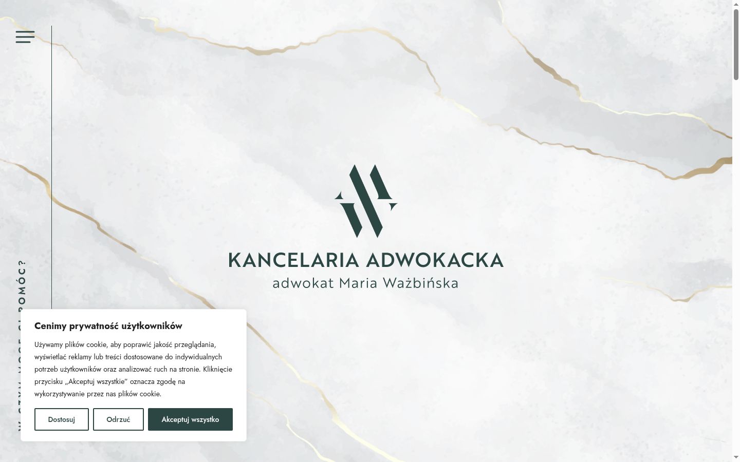 Screenshot tal-banner tal-kunsens muri qabel kwalunkwe interazzjoni