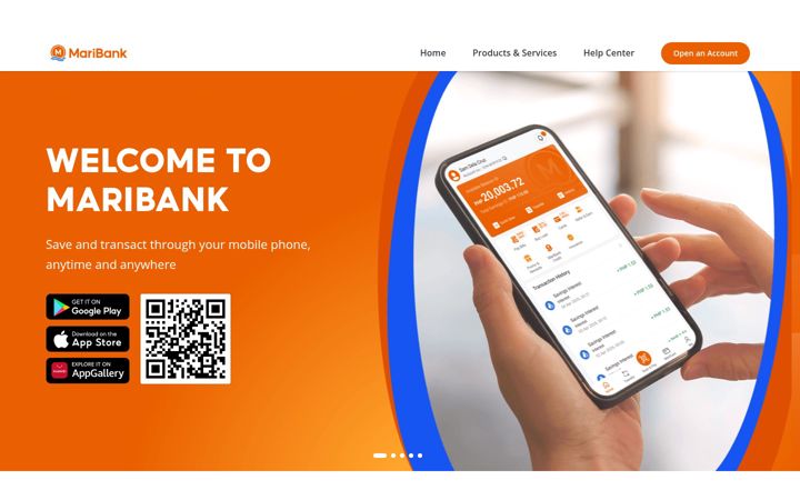 Screenshot of maribank.ph