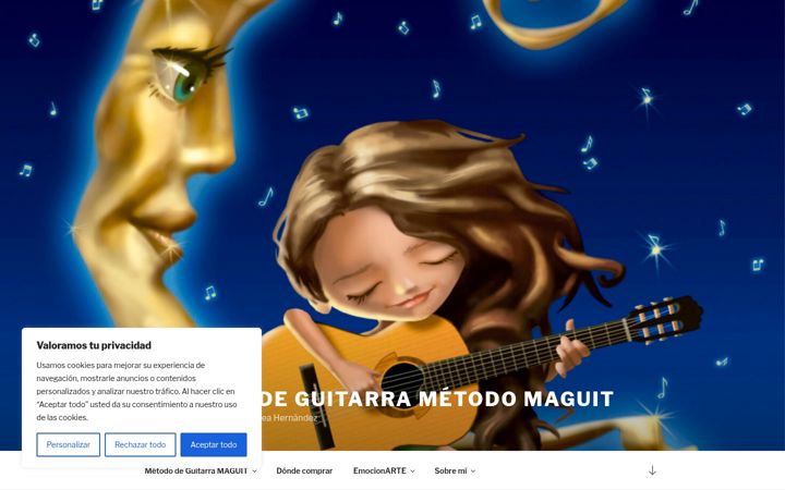 Screenshot of maribelalcolea.net