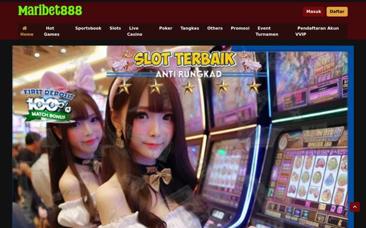 Screenshot of maribet888.org