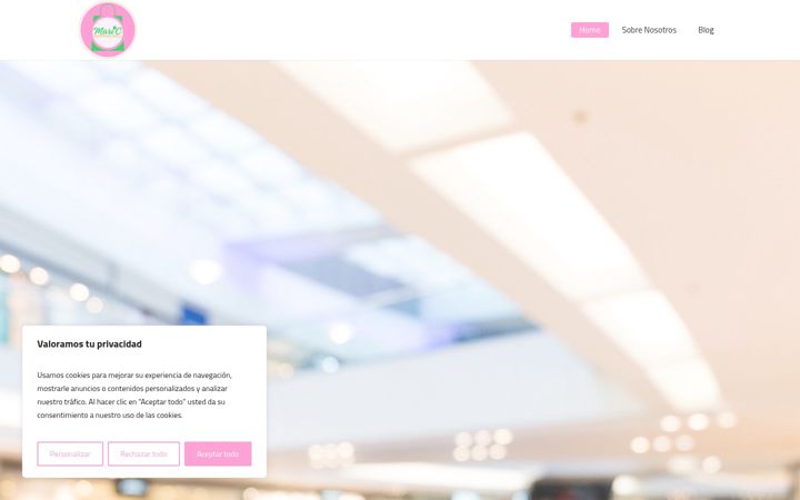 Screenshot of maricshoppingmall.com